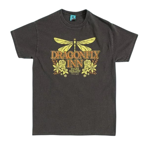 Gilmore Girls Unisex Vuxen Dragonfly Inn Vintage Tvättad T-shirt