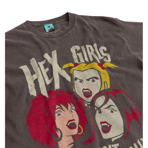 Hex Girls Unisex aikuisten For One Night Only Vintage -pesty T-paita