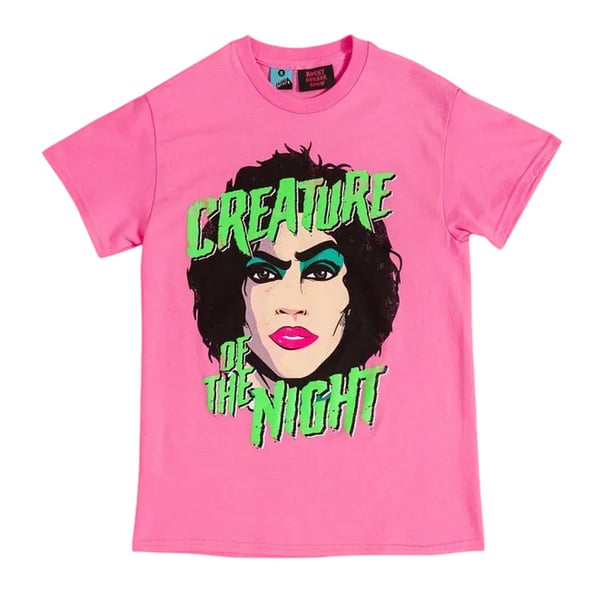 The Rocky Horror Picture Show Unisex Vuxen Creature Of The Night T-shirt