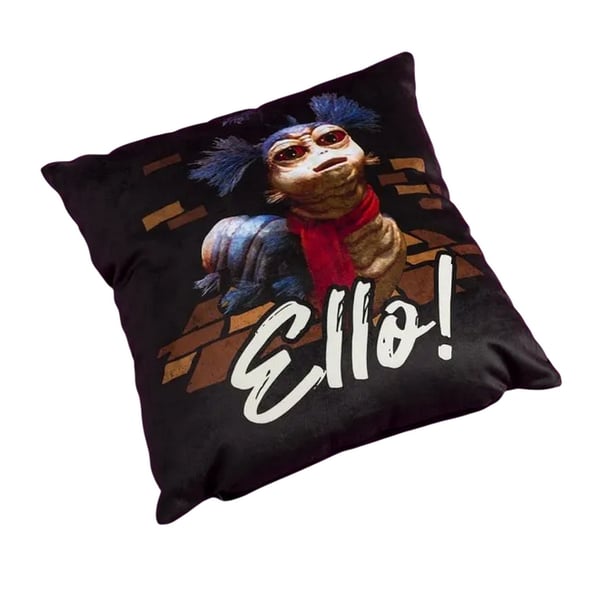 Labyrinth Characters Filled Cushion