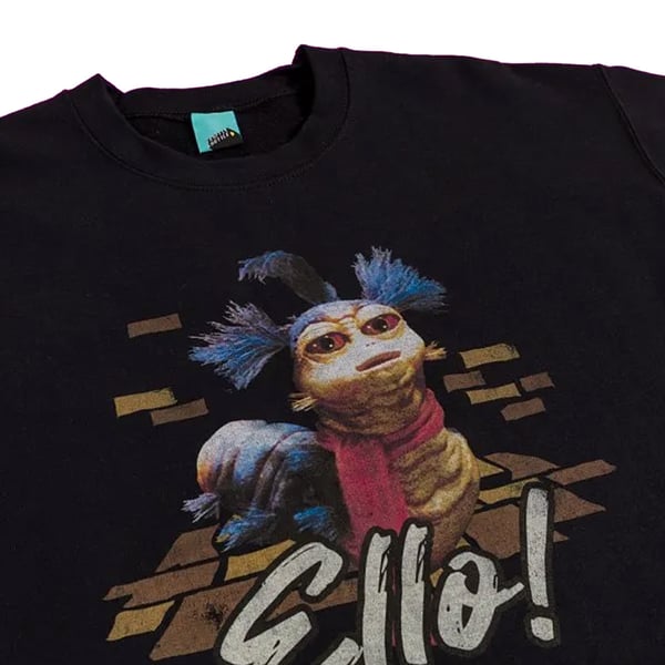 Labyrinth Unisex Adult Brickwork Worm Sweatshirt