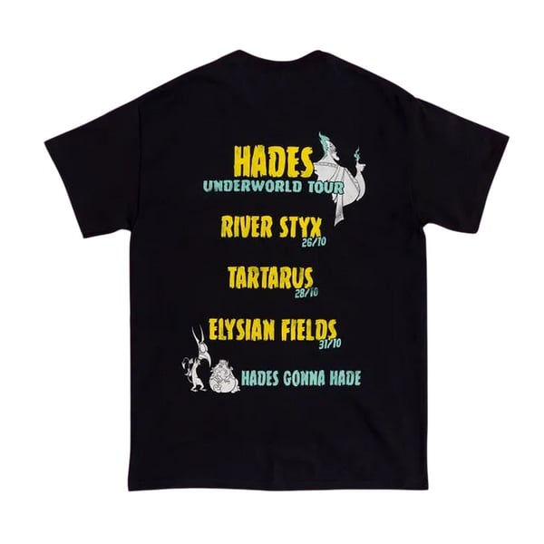 Hercules Unisex Adult Underworld Tour Hades T-Shirt