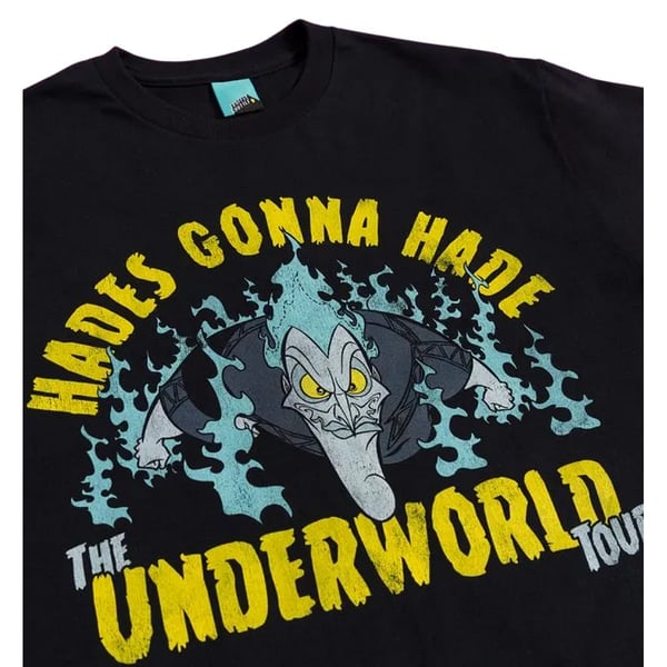 Hercules Unisex Adult Underworld Tour Hades T-Shirt