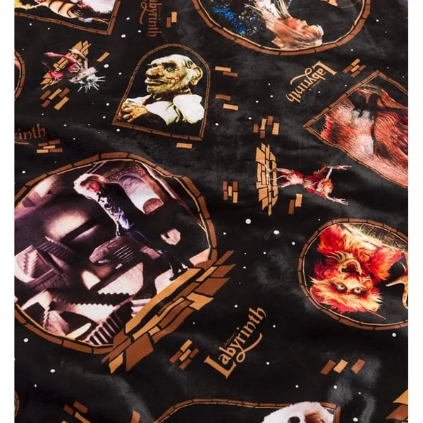 Labyrinth Fleece Movie Scene Blanket