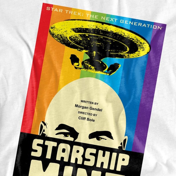 Star Trek Unisex Adult The Next Generation Season 6 Episode 18 T-Shirt