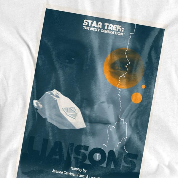 Star Trek Unisex Adult The Next Generation Season 7 Episode 2 T-Shirt