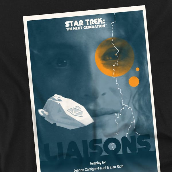 Star Trek Unisex Adult The Next Generation Season 7 Episode 2 T-Shirt