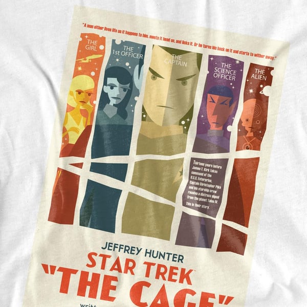 Star Trek Unisex Adult The Original Series Episode 80 T-Shirt