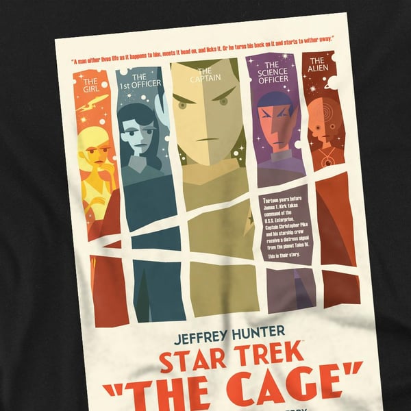 Star Trek Unisex Adult The Original Series Episode 80 T-Shirt