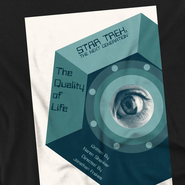Star Trek Unisex Adult The Next Generation Season 6 Episode 9 T-Shirt
