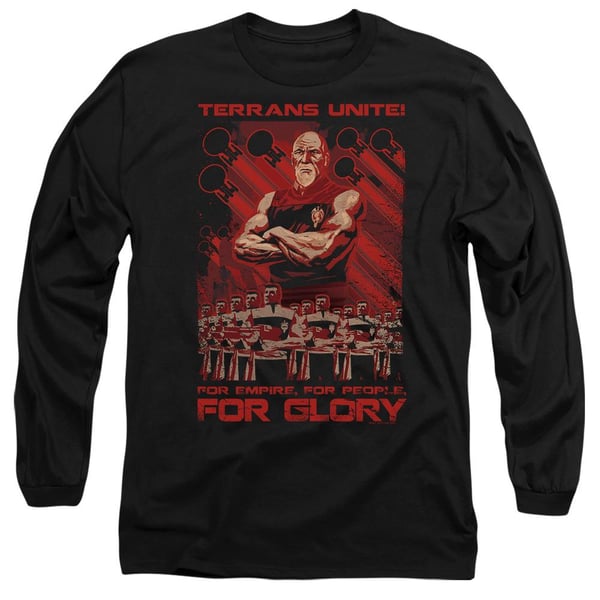 Star Trek Unisex Adult Terrans Unite T-Shirt