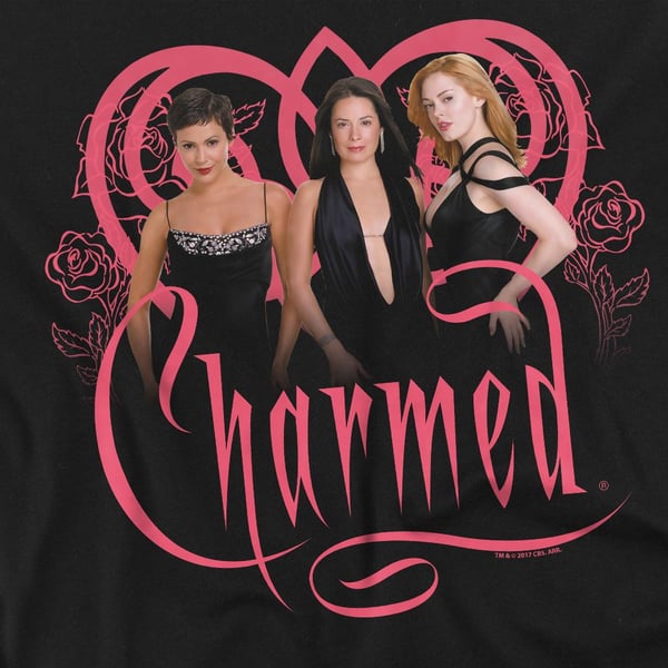 Charmed Unisex Aikuisten Tyttöjen T-paita