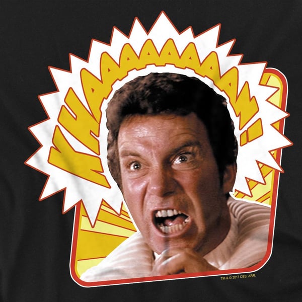 Star Trek Unisex Adult Khaaaaaan T-Shirt
