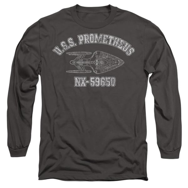 Star Trek Unisex Adult Prometheus Athletic T-Shirt