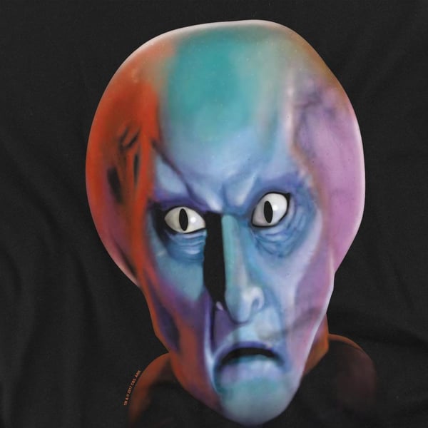 Star Trek Unisex Adult Balok Head T-Shirt