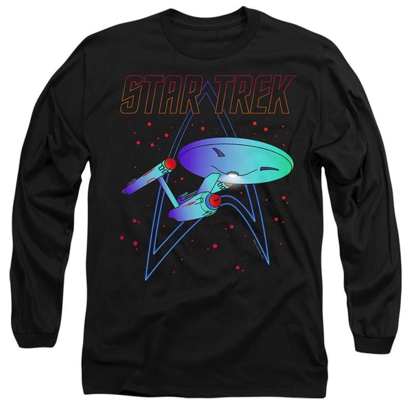 Star Trek Unisex Aikuisten Neon T-paita
