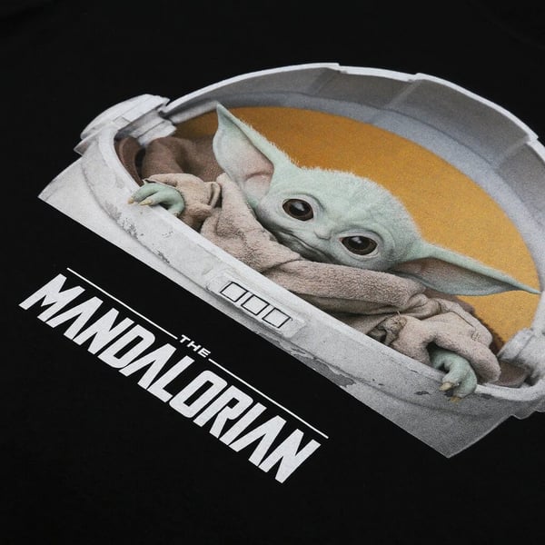 Star Wars: The Mandalorian Mens The Child Cotton T-Shirt