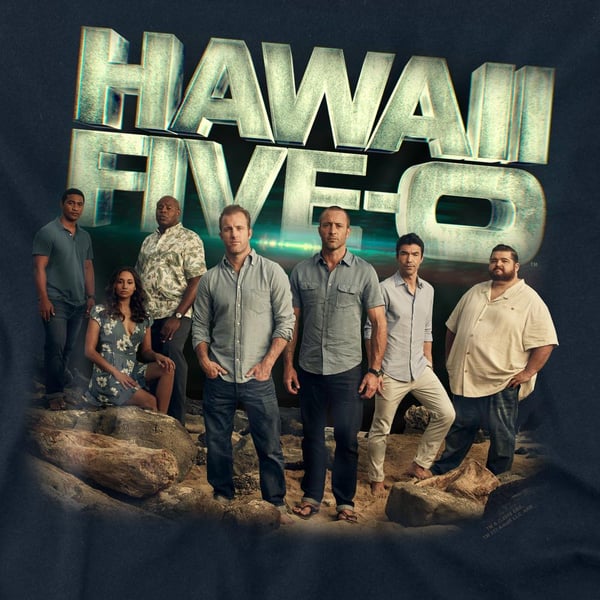 Hawaii Five-0 Unisex Adult Cast T-Shirt