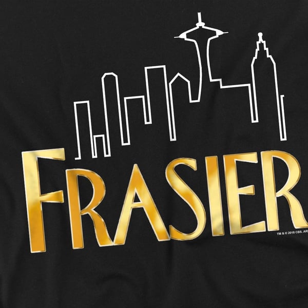 Frasier Unisex Adult Logo T-Shirt