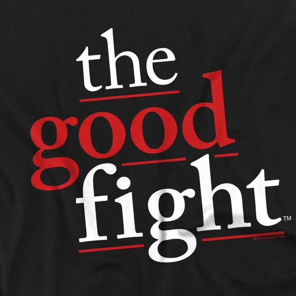 The Good Fight Unisex Adult Logo T-Shirt
