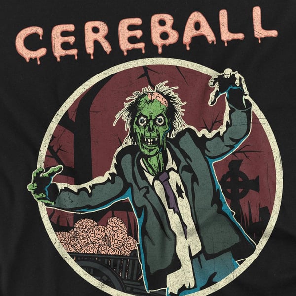Hell Fest Unisex Aikuisten Cereball T-paita