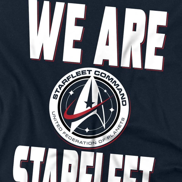 Star Trek: Discovery Unisex Adult We Are Starfleet T-Shirt