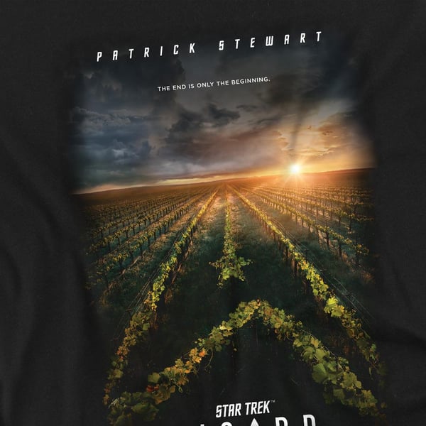 Star Trek: Picard Unisex Adult Poster T-Shirt