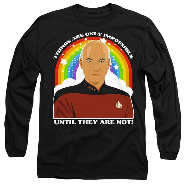 Star Trek: The Next Generation Unisex Adult Impossible T-Shirt