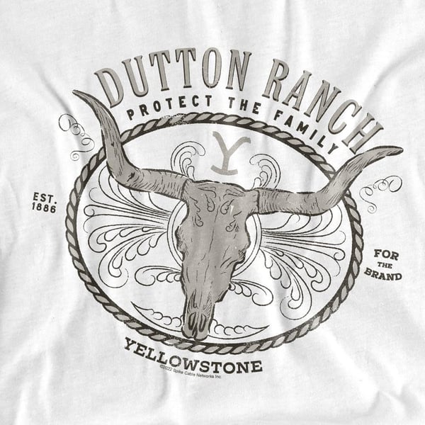 Yellowstone Unisex Aikuisten Dutton Ranch T-paita
