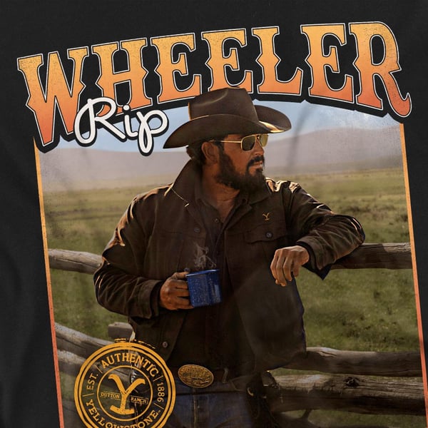 Yellowstone Unisex Adult Coffee with Rip Wheeler T-Shirt