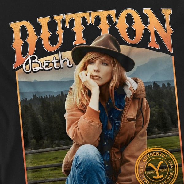 Yellowstone Unisex Aikuisten Thoughts Beth Dutton T-paita