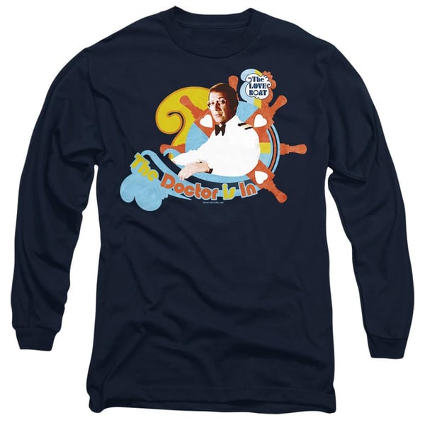 The Love Boat Unisex Adult The Doctor Is In T-Shirt