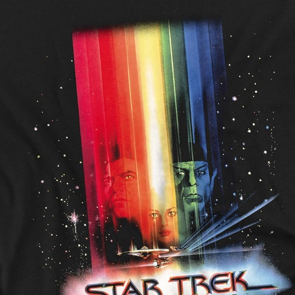 Star Trek Unisex Adult Motion Picture Poster T-Shirt