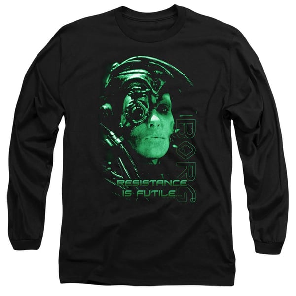 Star Trek Unisex Adult Resistance is Futile T-Shirt