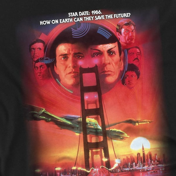 Star Trek Unisex Adult The Voyage Home T-Shirt