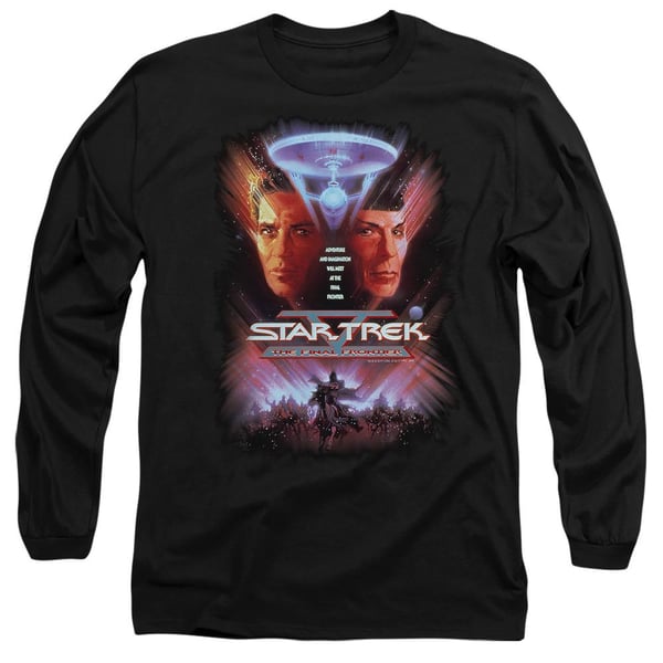 Star Trek Unisex Adult The Final Frontier T-Shirt