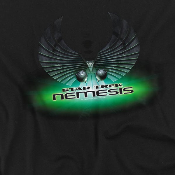 Star Trek Unisex Adult Nemesis T-Shirt