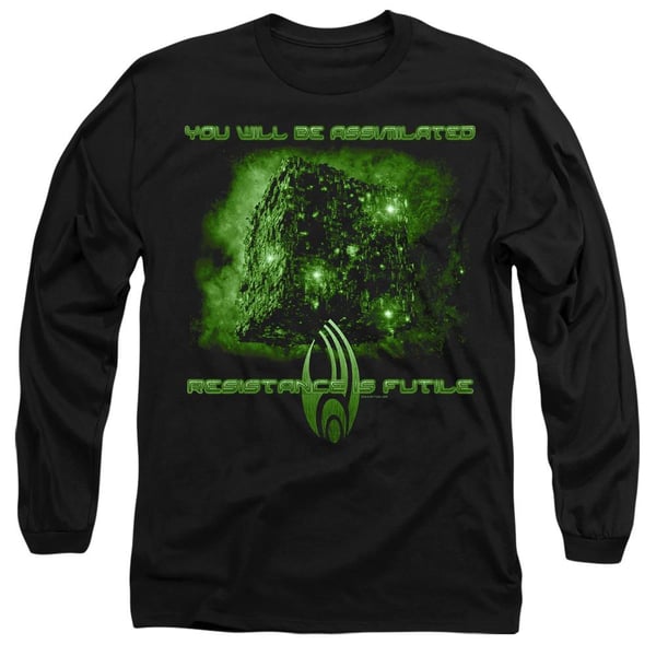 Star Trek Unisex Adult Assimilate T-Shirt