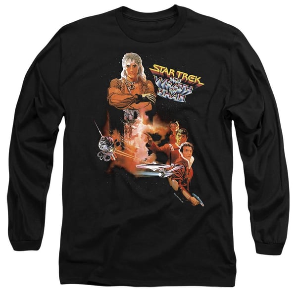 Star Trek Unisex Vuxen Wrath of Khan T-shirt