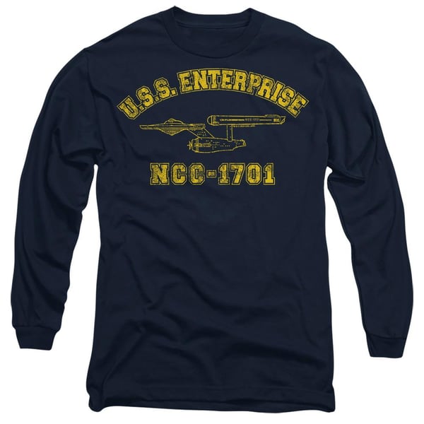 Star Trek Unisex Adult Enterprise Athletic T-Shirt