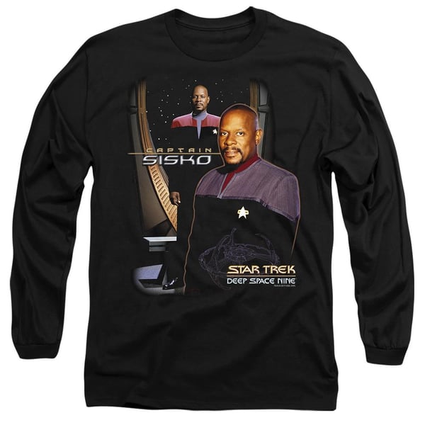 Star Trek Unisex Adult Captain Sisko T-Shirt