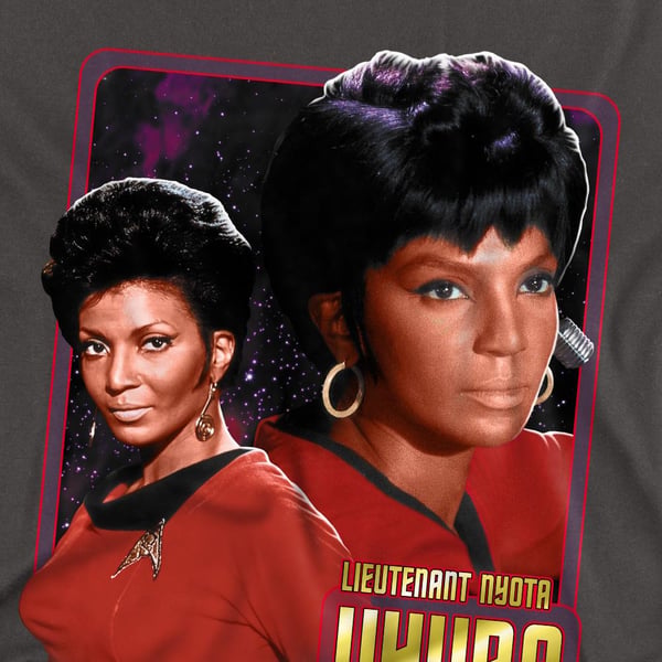 Star Trek Unisex Adult Uhura T-Shirt