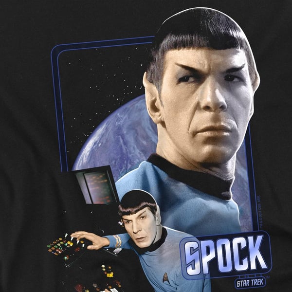 Star Trek Unisex Adult Spock T-Shirt