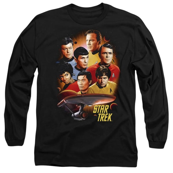 Star Trek Unisex Adult Heart of the Enterprise T-Shirt