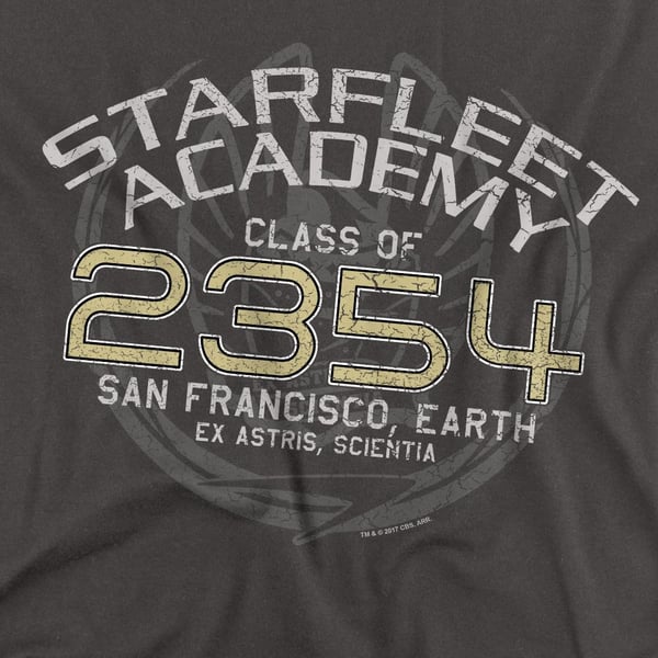 Star Trek Unisex Adult Graduation Captain Sisko T-Shirt