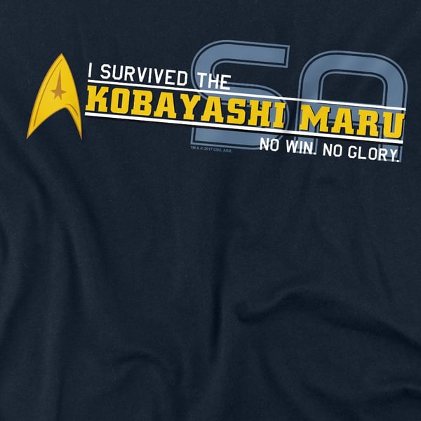 Star Trek Unisex Adult I Survived T-Shirt