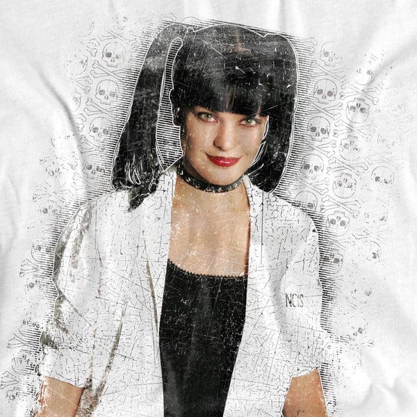 NCIS Unisex Adult Abby Skulls T-Shirt