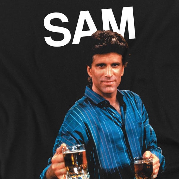 Cheers Unisex Adult Sam Malone T-Shirt