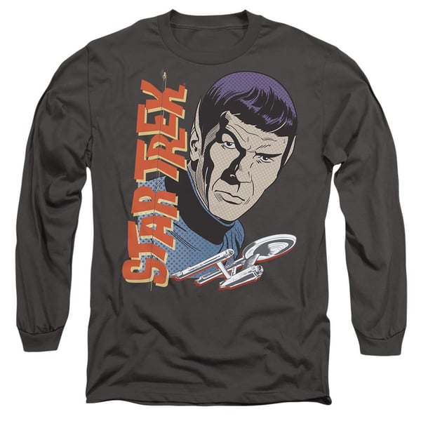 Star Trek: The Original Series Unisex Adult Spock Vintage T-Shirt