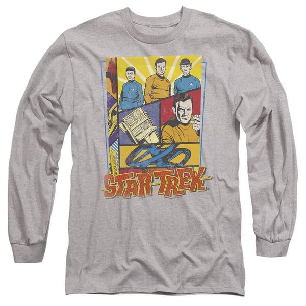Star Trek Unisex Vuxen Vintage Collage T-shirt